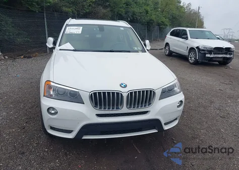 2013 BMW X3 xDrive28I z USA, uszkodzony, nr VIN 5UXWX9C50D0A30494